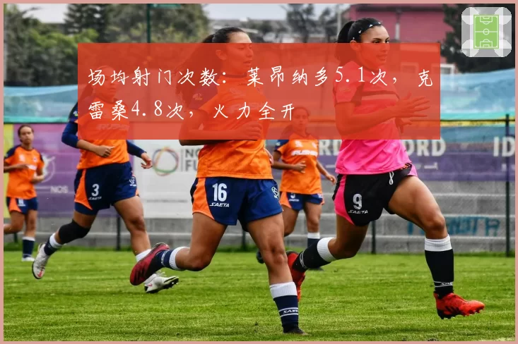 场均射门次数：莱昂纳多5.1次，克雷桑4.8次，火力全开